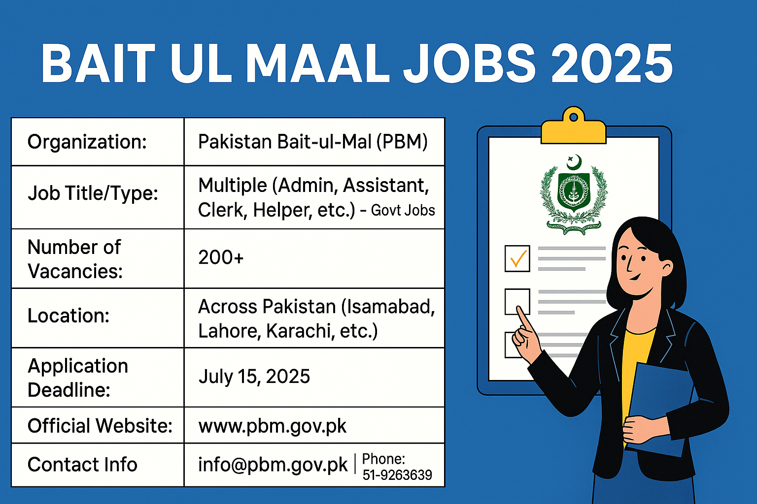 Bait Ul Maal Jobs