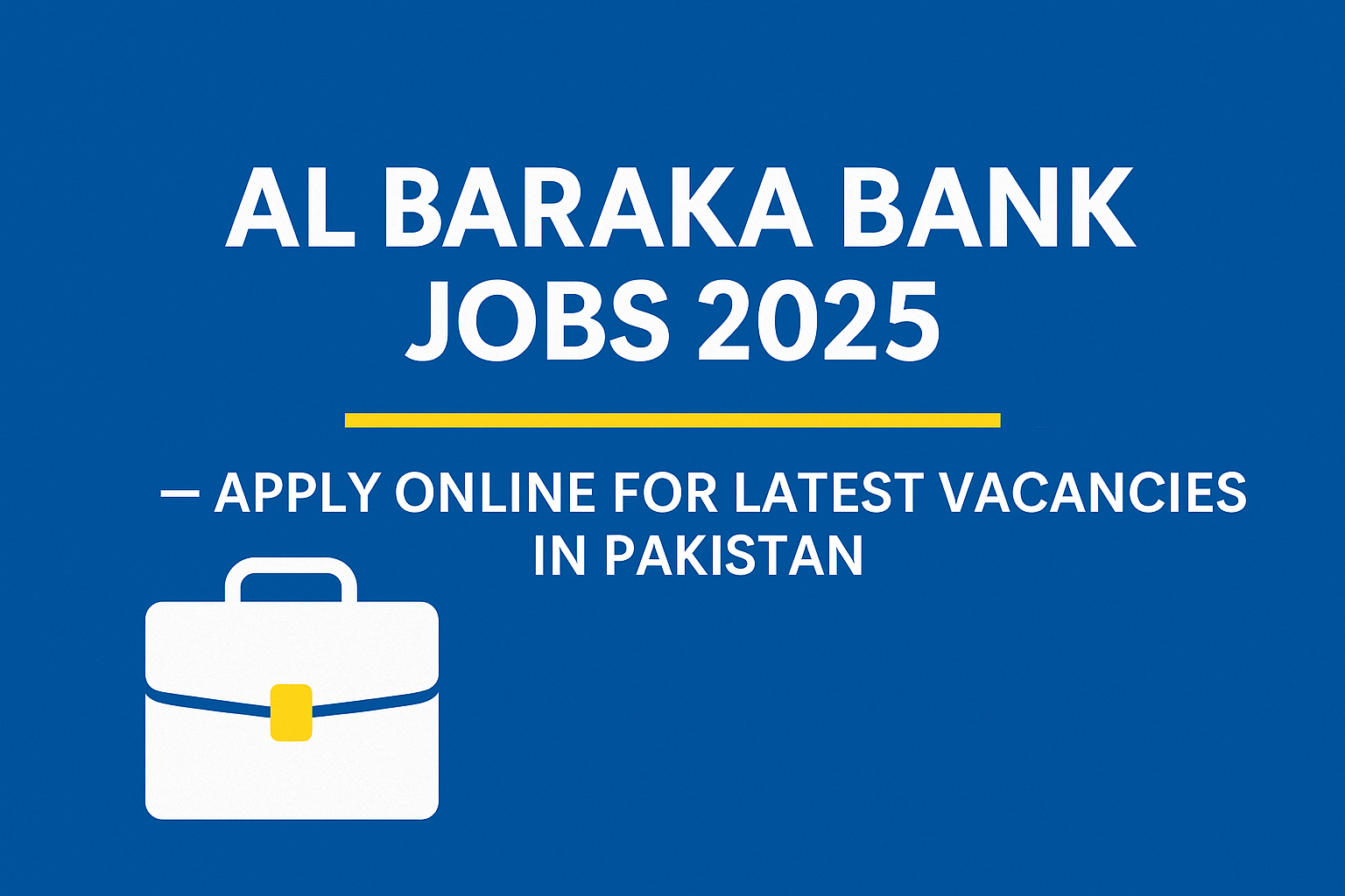 Al Baraka Bank Jobs