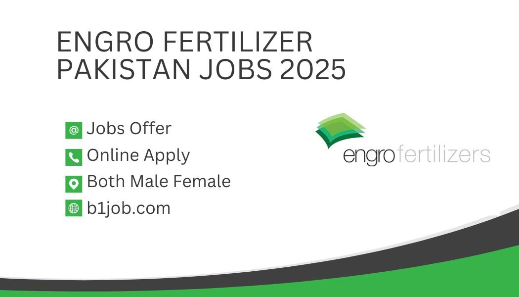Engro Fertilizer Pakistan Jobs 2025