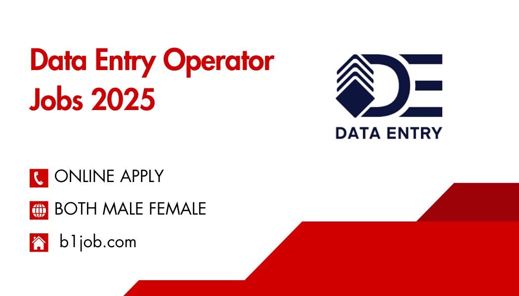 Data Entry Operator Jobs 2025
