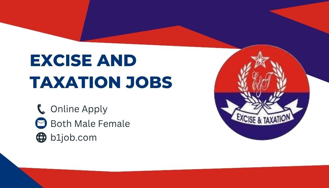 Excise and Taxation Jobs