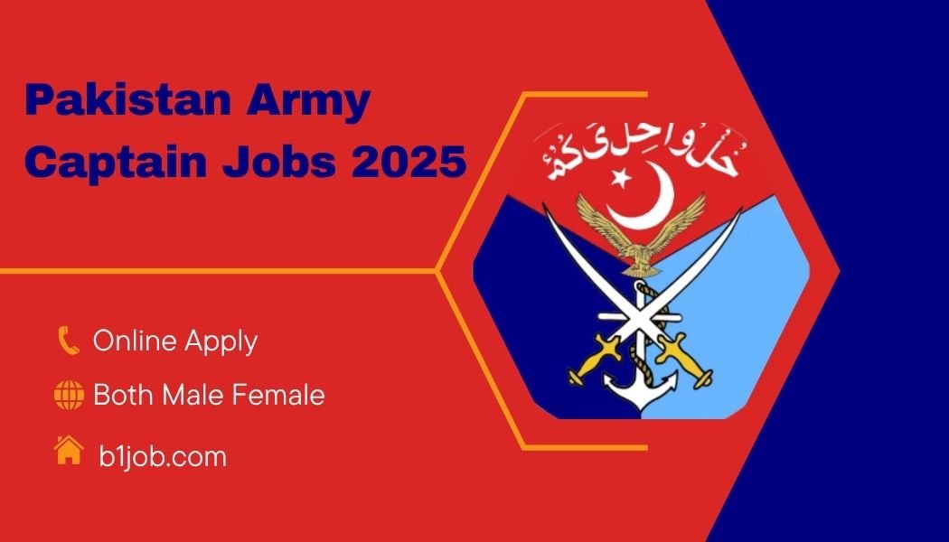 Pakistan Army Captain Jobs 2025